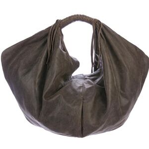 Collina Strada Black Leather Shoulder Bag